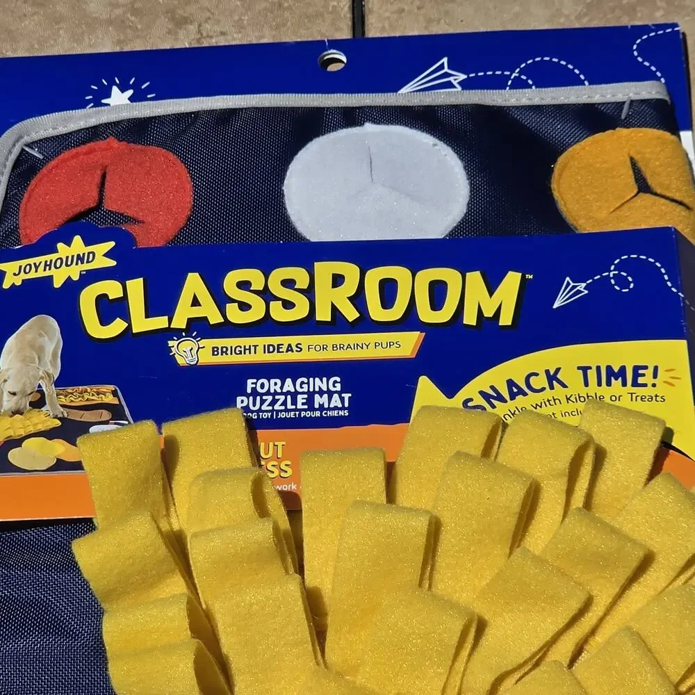 JoyHound CLASSROOM Foraging Puzzle Mat Dog Treat Fun Mat
